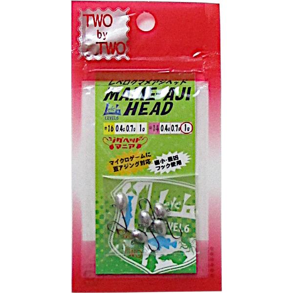 LEVEL6 レベロク マメアジヘッド アジ・メバル 極小ジグヘッド LEVEL6 レベロク マメアジヘッド アジ・メバル 極小ジグヘッド