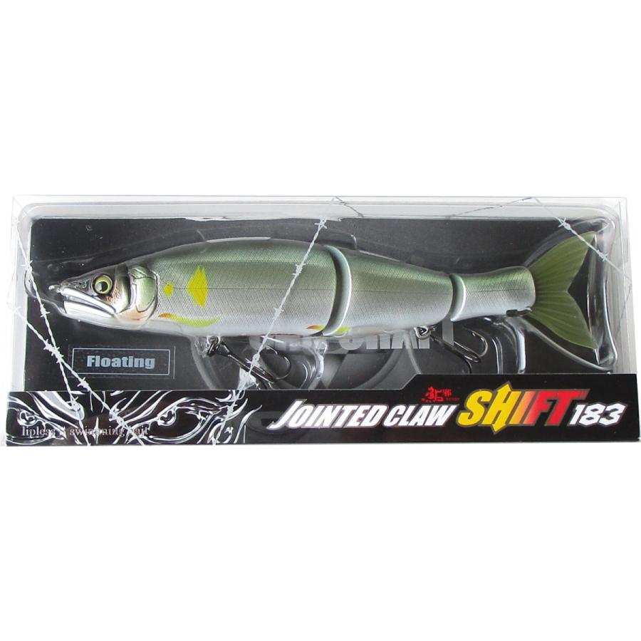 ガンクラフト ジョインテッドクロー シフト 183/#01 邪鮎｜anglers-sarai