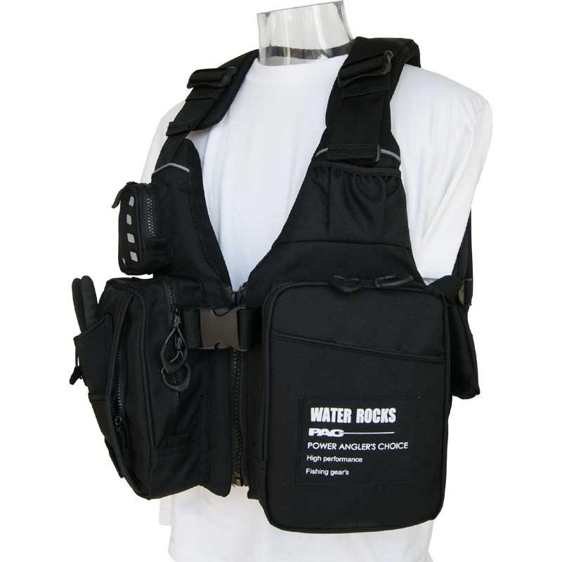 mazume ウォーターロックス ショートライフベスト WRLV-3137/ブラック