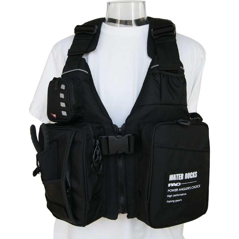 mazume ウォーターロックス ショートライフベスト WRLV-3137/ブラック