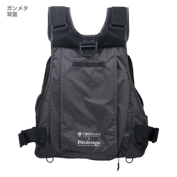 COREMAN x Pazdesign フィッシングベスト ブラック
