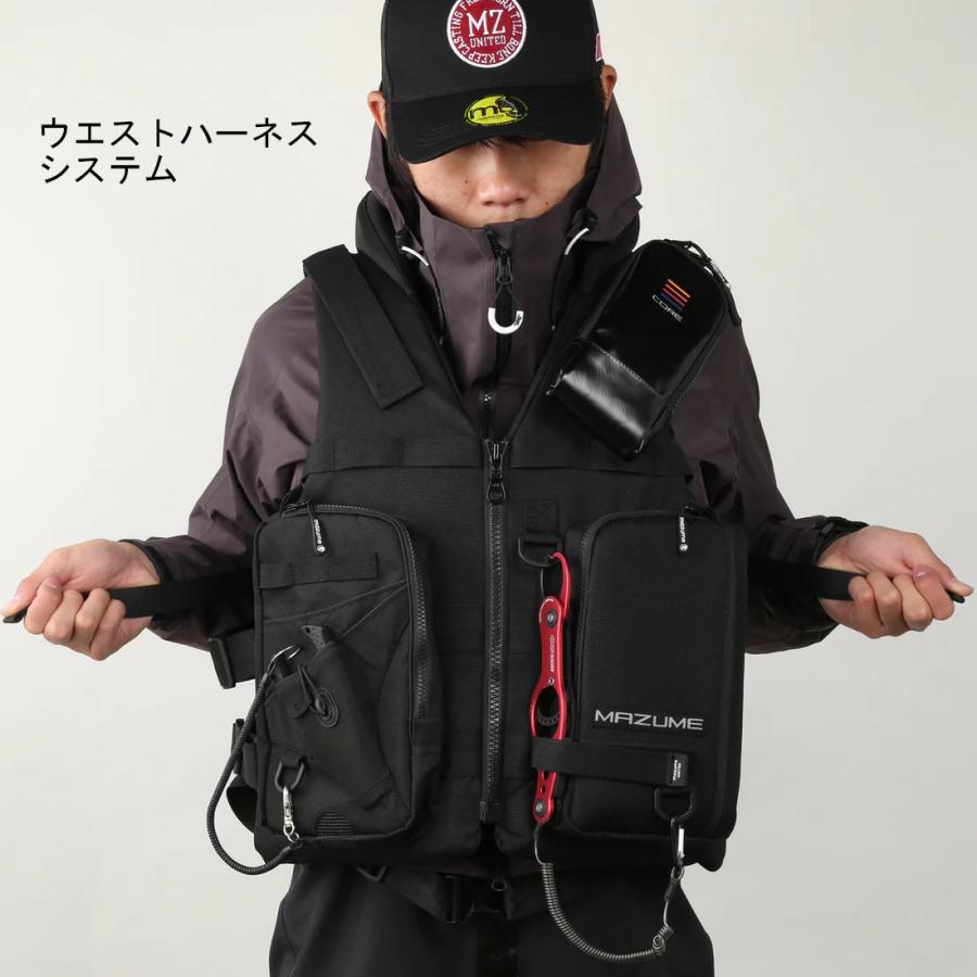 mazume オレンジブルー マズメ コアライフジャケット MZLJ-925