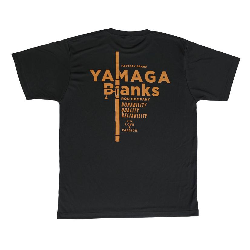 ヤマガブランクス YBシルキータッチTシャツ　ガンメタル サイズ XL｜anglers-sarai｜03