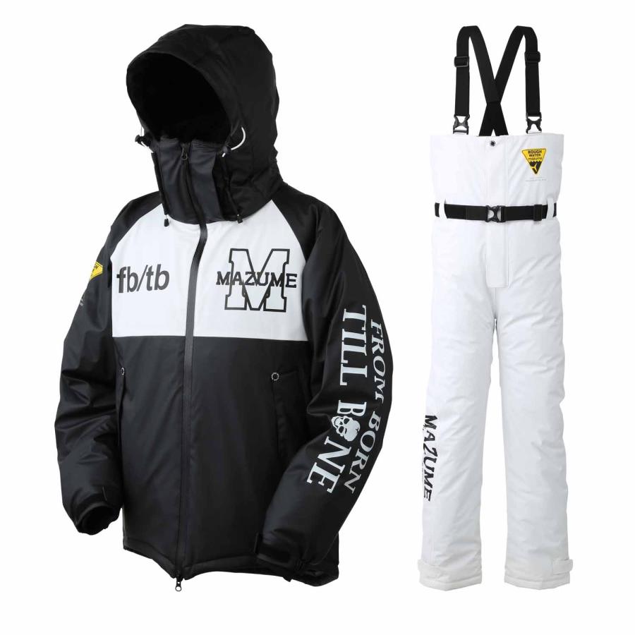 マズメ 防寒服アウター CONTACT ALL WEATHER SUIT ブラック LL 防寒着