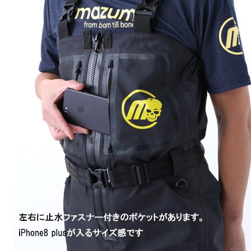 mazume オレンジブルー フルオープンブーツフットウェイダー mazume オレンジブルー フルオープンブーツフットウェイダー