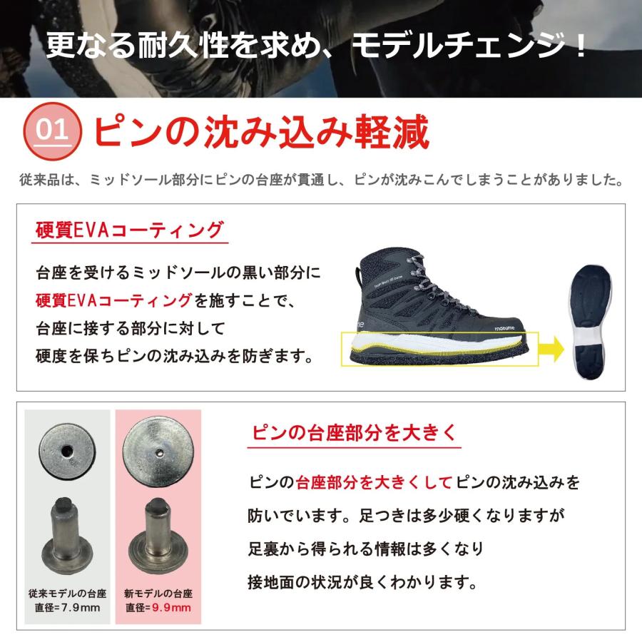 オレンジブルー マズメ フェルトスパイクシューズ ブラック MZWD オレンジブルー マズメ フェルトスパイクシューズ ブラック MZWD