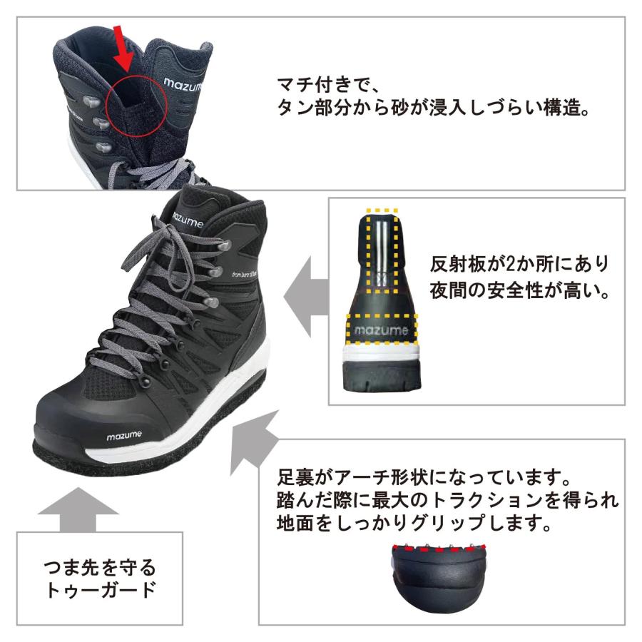 オレンジブルー マズメ フェルトスパイクシューズ ブラック MZWD オレンジブルー マズメ フェルトスパイクシューズ ブラック MZWD