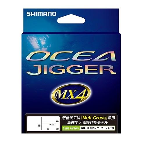 SHIMANO OCEA JIGGER MX4 1.5号 600m OCEA JIGGER MX4 PE 600m 1.5号 : アングラーズショップアクア - 通販