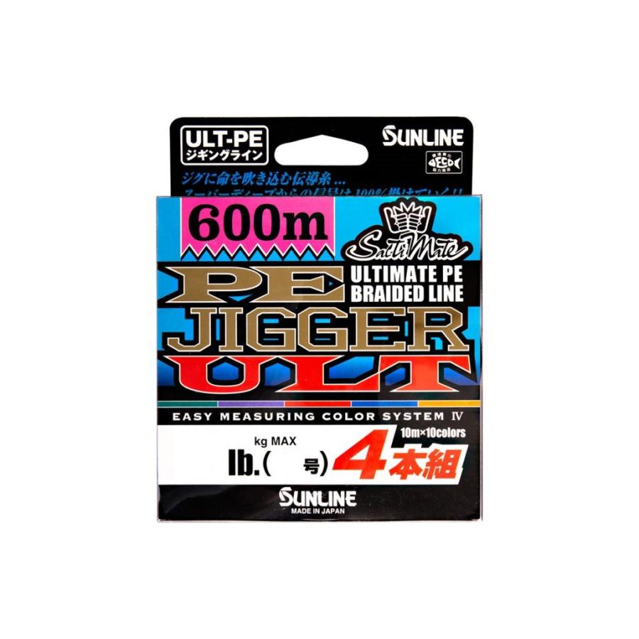PE JIGGER ULT 4本組　600m　0.8号｜anglers-shop-aqua