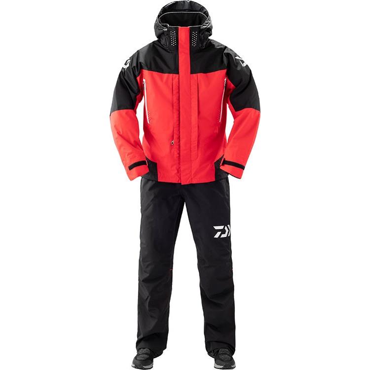 ダイワ DR-31109 レインマックス® コンビアップレインスーツ レッド XL