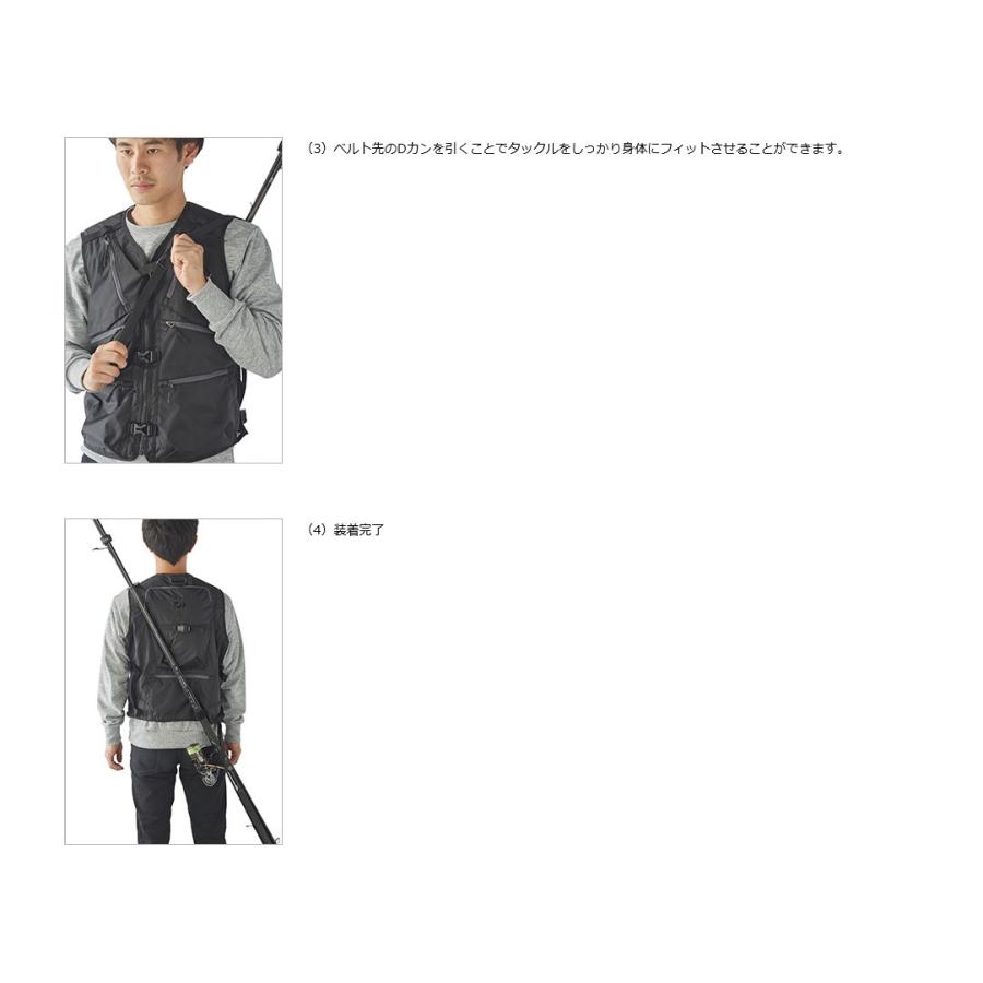 ダイワ (Daiwa) DV-4020 ブラック XLサイズ （タクティカルベスト