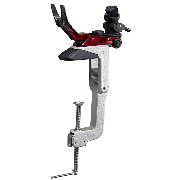 ダイワ (Daiwa) ライトホルダーメタルα 160CH ガンメタ レッド 