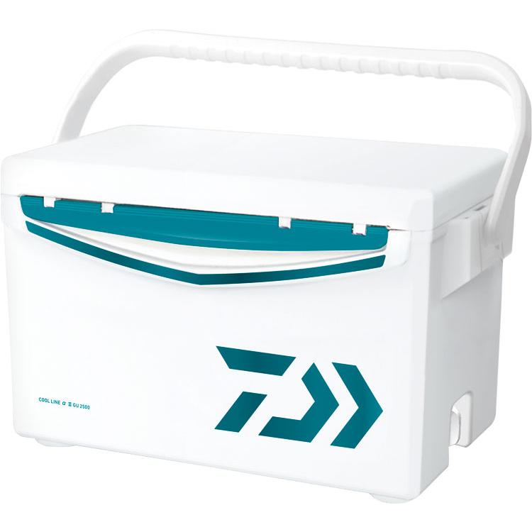 ダイワ(DAIWA) クーラーボックス 釣り/アウトドア/キャンプ クールラインα3 GU2500 グリーン DAIWA（ダイワ） クールラインα3 GU 2500 グリーン : アングラーズWEB