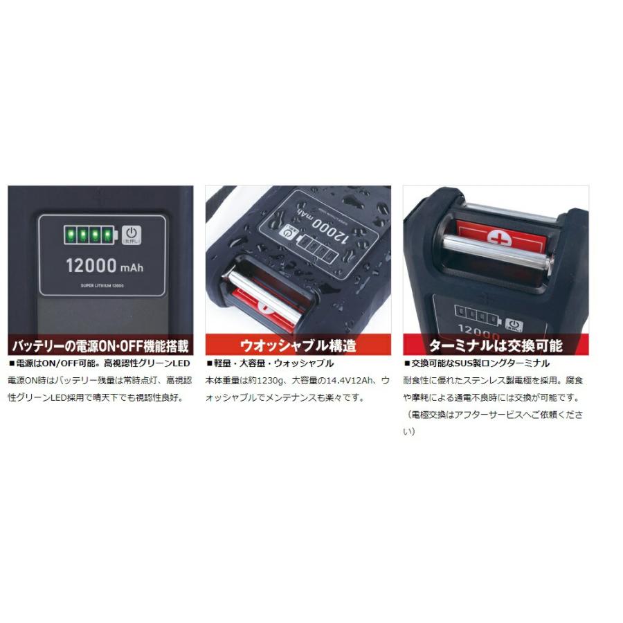 ダイワ (Daiwa) スーパーリチウム 12000WP-C(充電器付き ダイワ (Daiwa) スーパーリチウム 12000WP-C(充電器付き