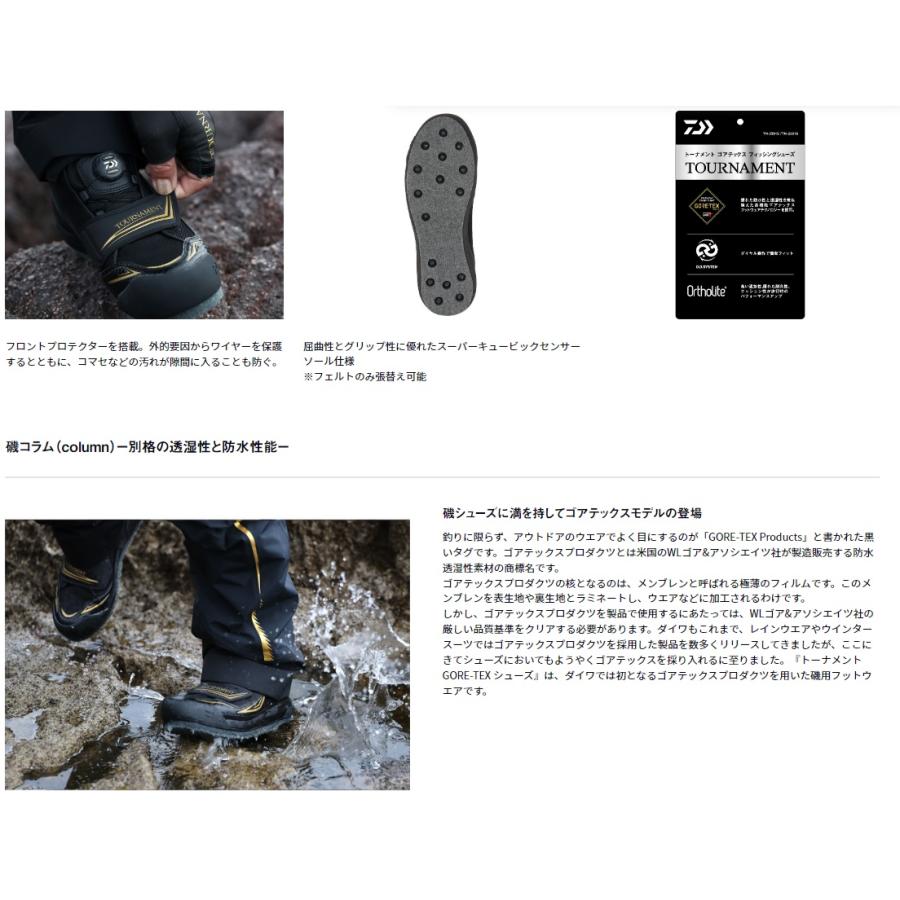 ダイワ (Daiwa) TM-2601G レッド 25.0cm トーナメント GORE-TEX ダイワ (Daiwa) TM-2601G レッド 25.0cm トーナメント GORE-TEX