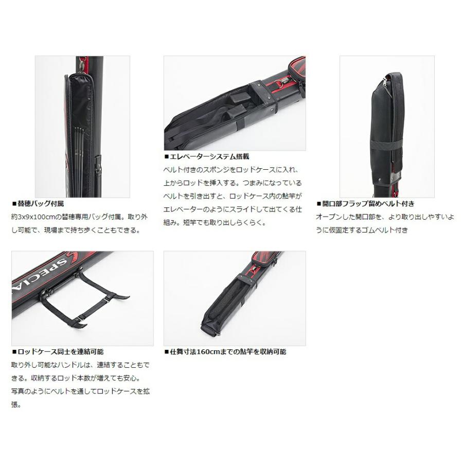 DAIWA（ダイワ） スペシャル鮎ロッドケース（H）165-4P : アングラーズ 