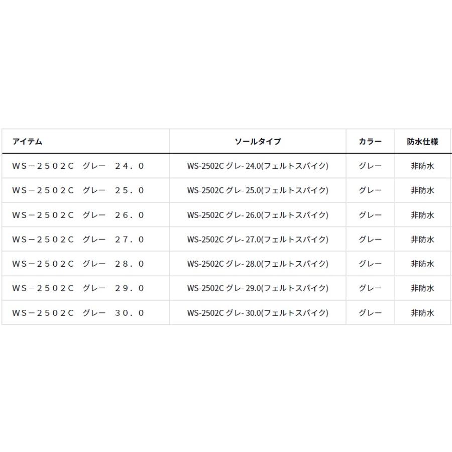 ダイワ (Daiwa) WS-2502C ウェーディングシューズ (フェルト ダイワ (Daiwa) WS-2502C ウェーディングシューズ (フェルト