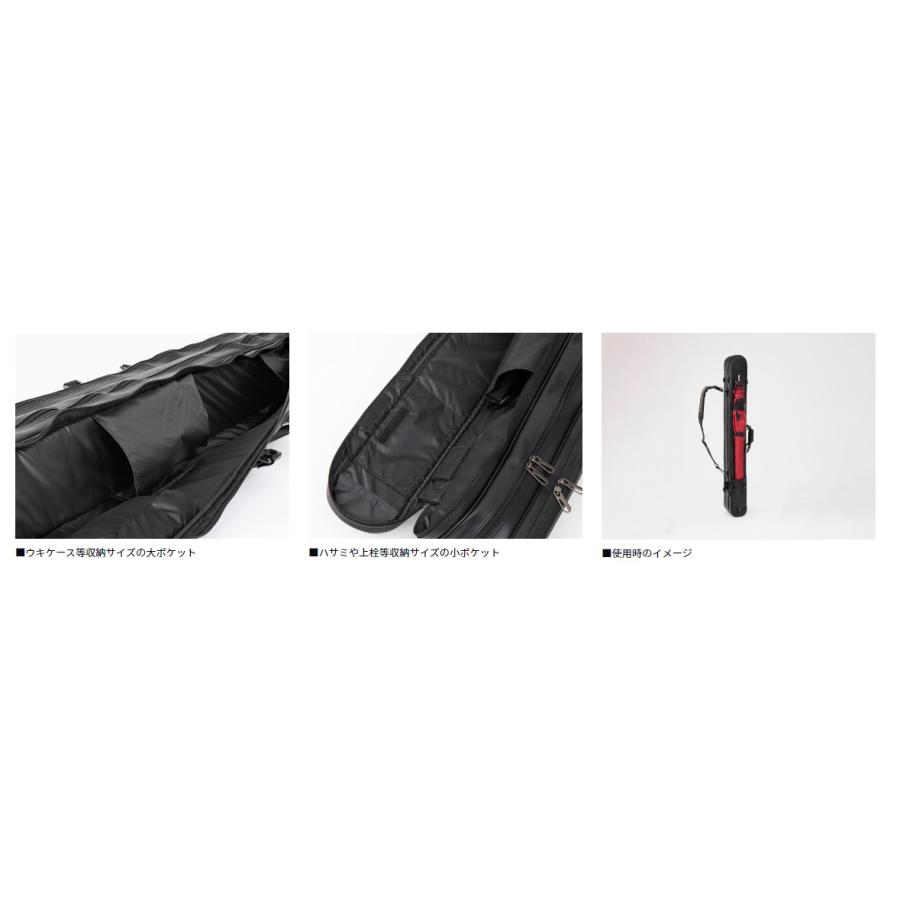 ダイワ (Daiwa) へらロッドケース(G)ブラックレッド ダイワ (Daiwa) へらロッドケース(G)ブラックレッド