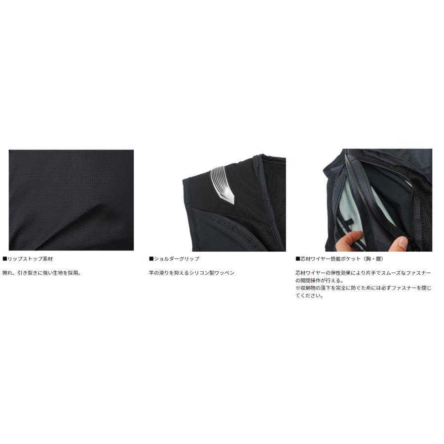 ダイワ (Daiwa) DV-2124 CORDURA クールショートベスト ブラック ダイワ (Daiwa) DV-2124 CORDURA クールショートベスト ブラック