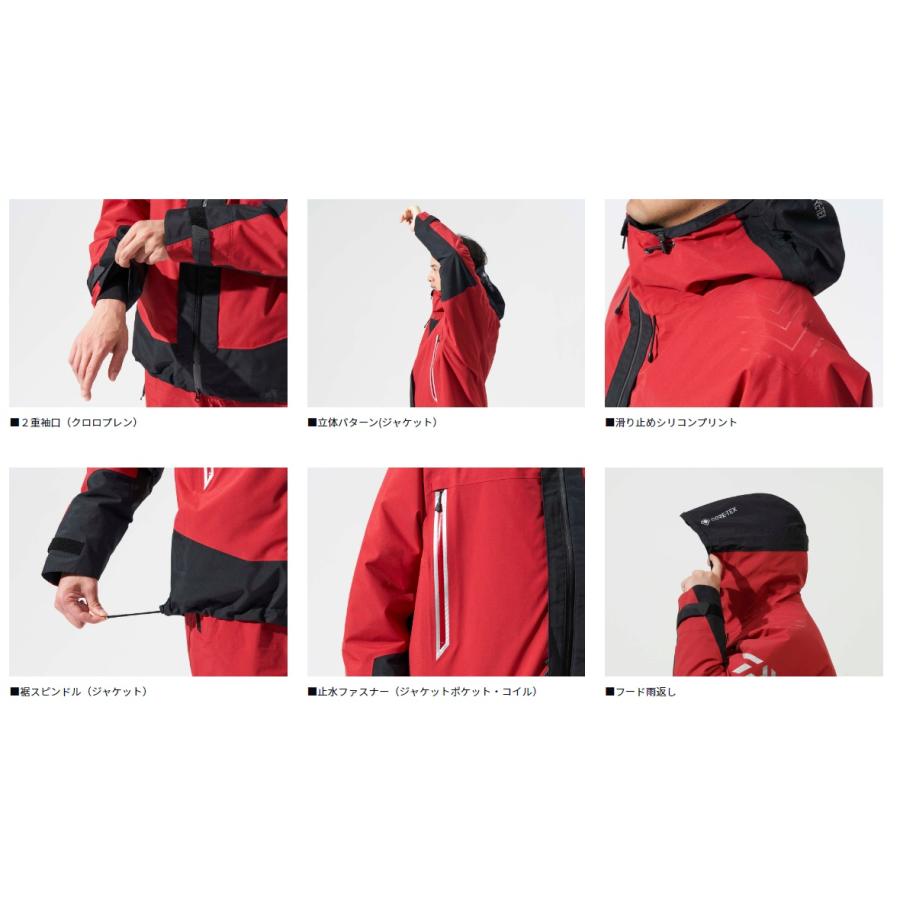 ダイワ TOURNAMEKTフィッシングレインパンツGORE-TEX ブラック ダイワ TOURNAMEKTフィッシングレインパンツGORE-TEX ブラック ダイワ