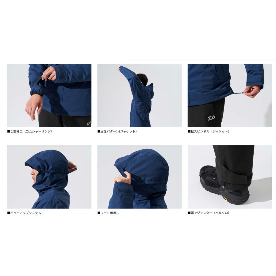 ダイワ (Daiwa) DW-3524 レッド Lサイズ（RAINMAX ウィンタースーツ