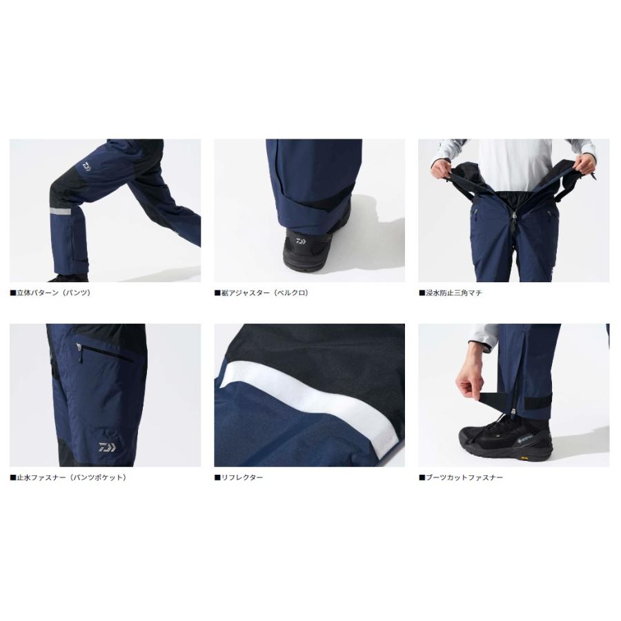 ダイワ (Daiwa) DW-1124P ネイビー 2XLサイズ （GORE-TEX テックボート