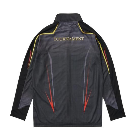 ダイワ DE-3625 ボートゲームフーディシャツ マーブルブラック 2XL