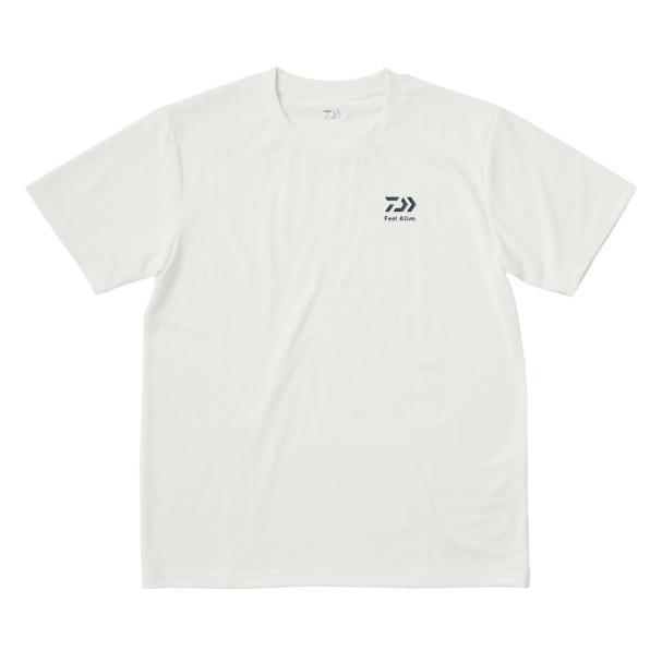 ダイワ ウェア DE-3125T DANROTECHトーナメントシャツ ホワイト L ダイワ ウェア DE-3125T DANROTECHトーナメントシャツ ホワイト L