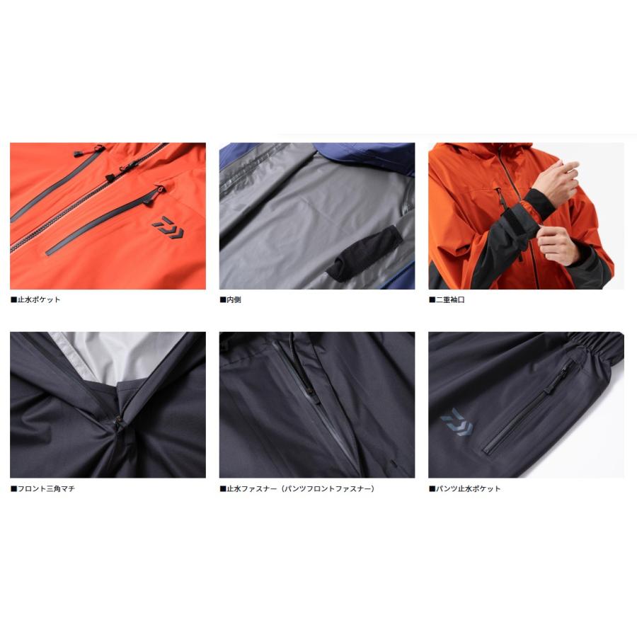 ダイワ (Daiwa) DR-3025 ガンメタル 2XLサイズ （RAINMAX アングラーズ