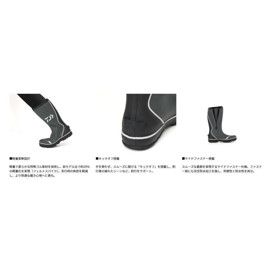 DAIWA（ダイワ） ダイワ（Daiwa）NB-3106W グレー Mサイズ ネオブーツ