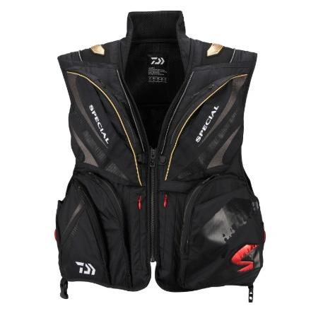 ダイワ DV-1124F スペシャル バリアテック フロートショートベスト マスターブラック L ダイワ (Daiwa) DV-1124F スペシャル バリアテック（フロートショート