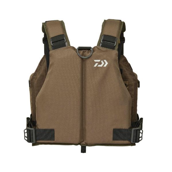 DAIWA（ダイワ） DF-6425 ライトフロートゲームベスト ブラウンカーキ