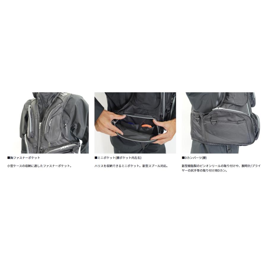 ダイワ (Daiwa) DF-3626 フローティングベスト グレー XLサイズ