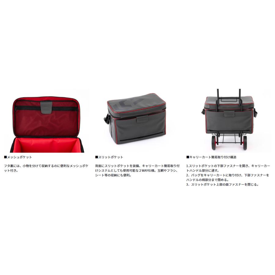 DAIWA（ダイワ） へらバッグ LT25（D）ガンメタル : アングラーズWEB店