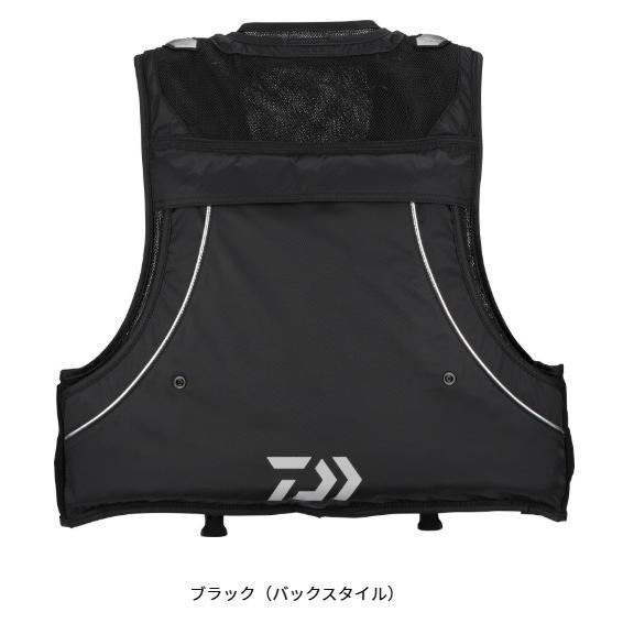 Daiwa DV-3025F ブラックフィッシングベスト　Ｌサイズ　現行品 ダイワ (Daiwa) DV-3025F ブラック Lサイズ（フロートショート