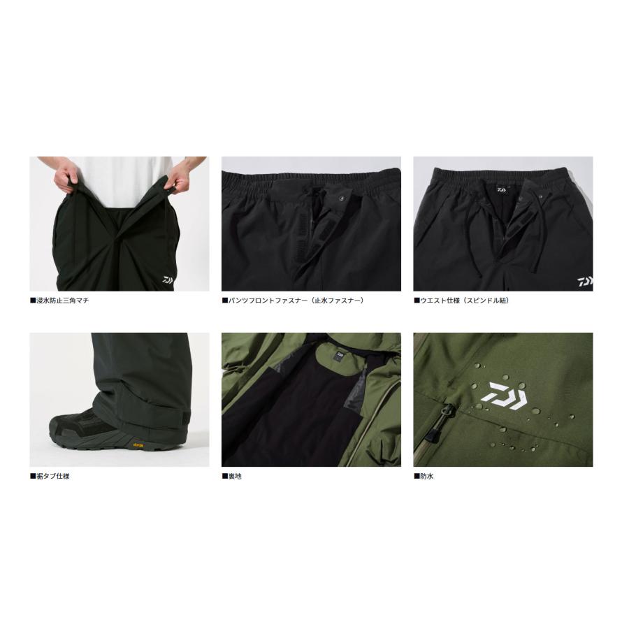 DAIWA（ダイワ） DW-3525 ブラック 2XLサイズ RAINMAX ウインター
