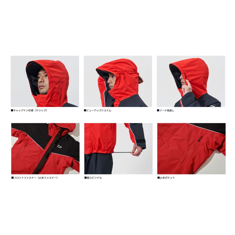 DAIWA（ダイワ） DW-3425 ブラック Mサイズ RAINMAX ハイロフト