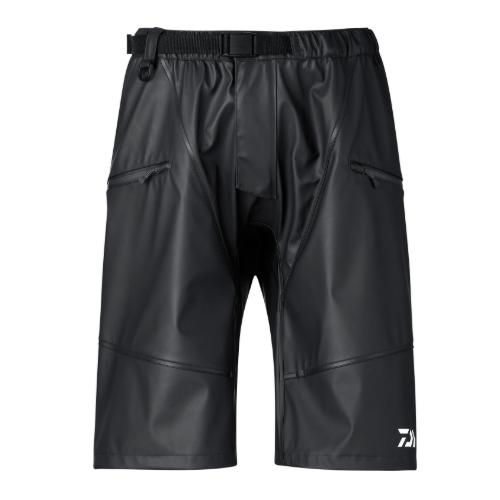 KKFU780010 ダイワPUレインハーフパンツ DR-6426P XL DAIWA（ダイワ） DR-6426P PUオーシャンレインハーフパンツ ブラック