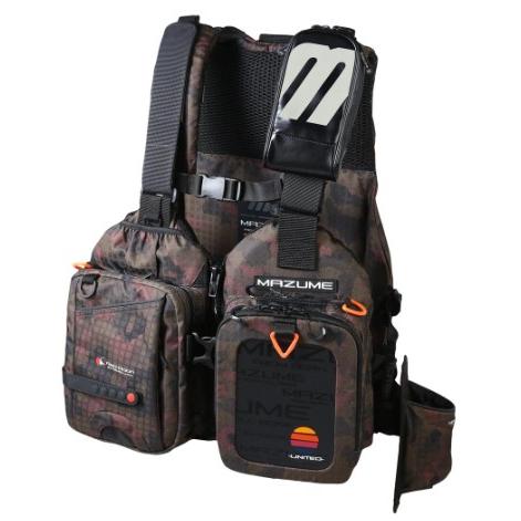 mazume (ORANGE&BLUE) MZLJ-828 レッドムーンライフジャケット9