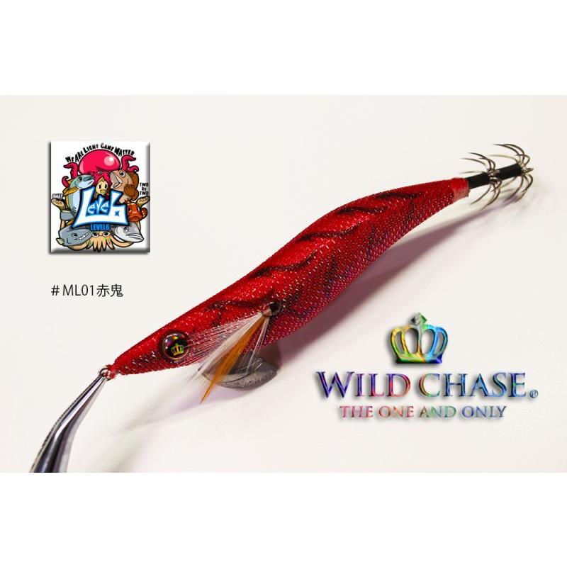 スクイッドマニア ワイルドチェイス 3.5号 ML01/赤鬼 squidmania WILD 