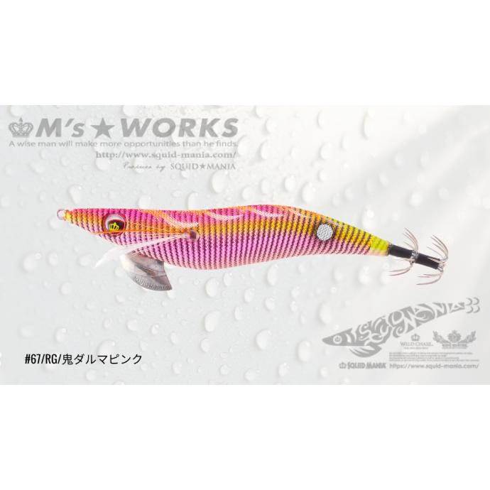 スクイッドマニア ワイルドチェイス 3.0号 ＃67 RG/鬼ダルマピンク