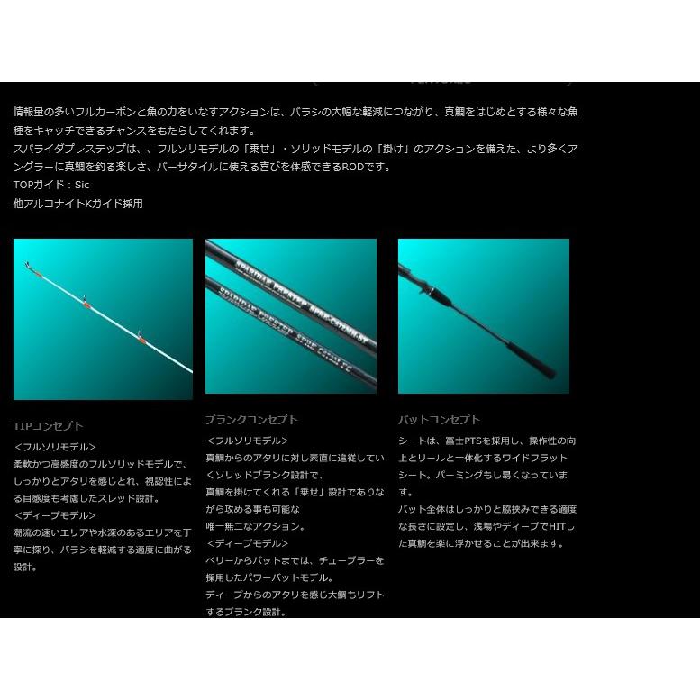 SLASH（スラッシュ） SPRE-C672MH-ST SPARIDAE-PRESTEP- (スパライダ