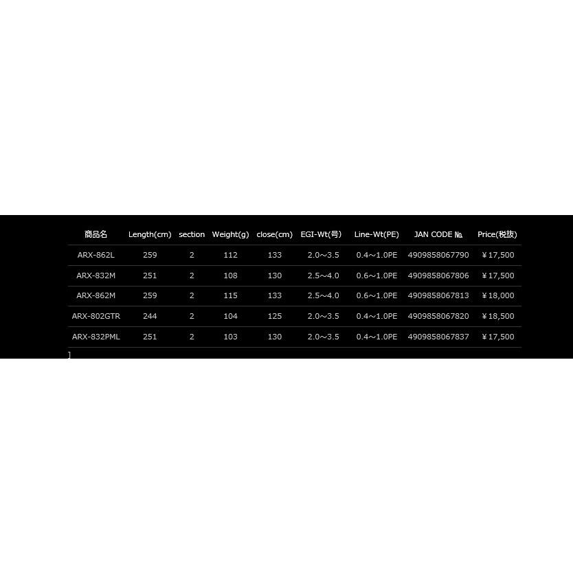 SLASH (スラッシュ) ARX-832M ARCARD REAL-X (アーカードリアルX SLASH (スラッシュ) ARX-832M ARCARD REAL-X (アーカードリアルX