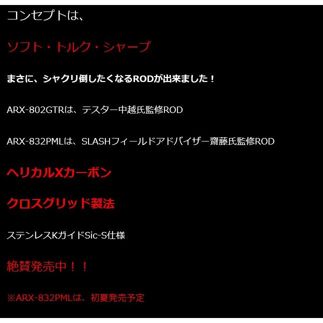 SLASH（スラッシュ） ARX-802GTR ARCARD REAL-X (アーカードリアルX