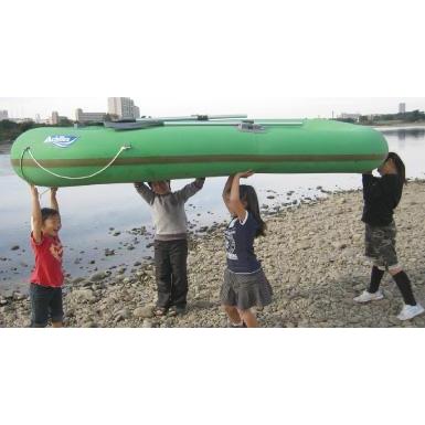 プレハブ 倉庫等にAchilles アキレス ゴムボート 2人乗り 手漕ぎ