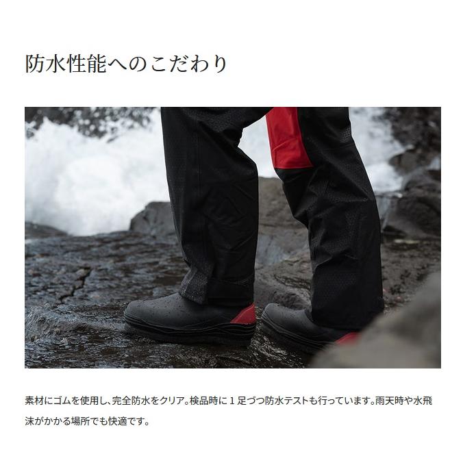 シマノ (Shimano) FB-041X レッド 2XLサイズ (28.0〜28.5cm)  ジップアップブーツ カットラバーピンフェルト ※画像は各サイズ共通です｜anglersweb｜03