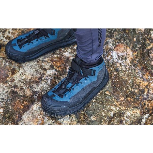 シマノ (Shimano) FS-021X ブルーグレー 25.5cm ロックシューズ カット