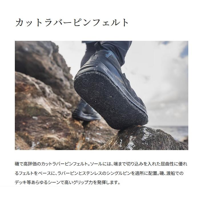 シマノ (Shimano) FS-021X ブルーグレー 26.0cm ロックシューズ カット