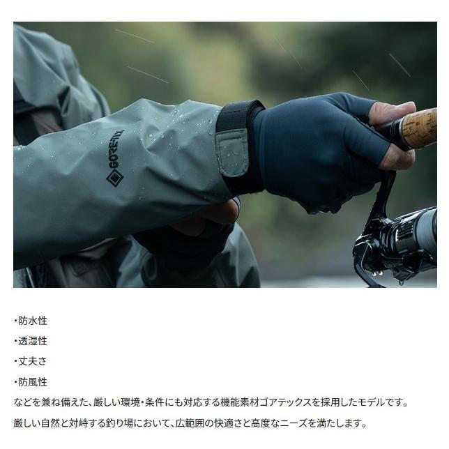 シマノ (Shimano) RA-025X ブラック Lサイズ ゴアテックス シマノ (Shimano) RA-025X ブラック Lサイズ ゴアテックス