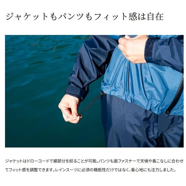 シマノ (Shimano) RA-047X ブラックダックカモ XLサイズ 3レイヤー レインスーツ｜anglersweb｜06
